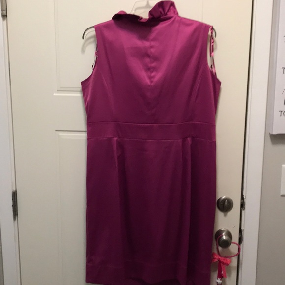 NWT Dress barn sleeveless fuchsia dress - Picture 3 of 4